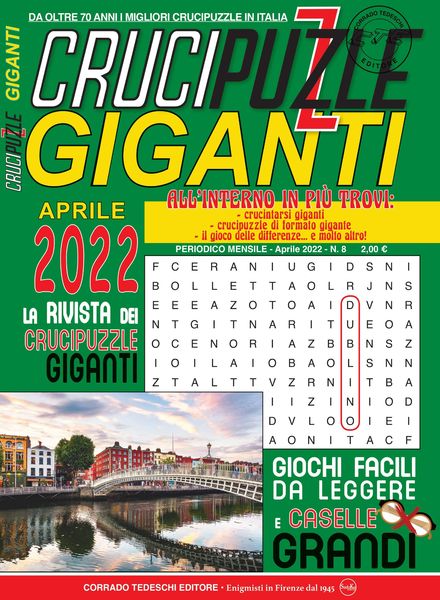 Crucipuzzle Giganti – marzo 2022