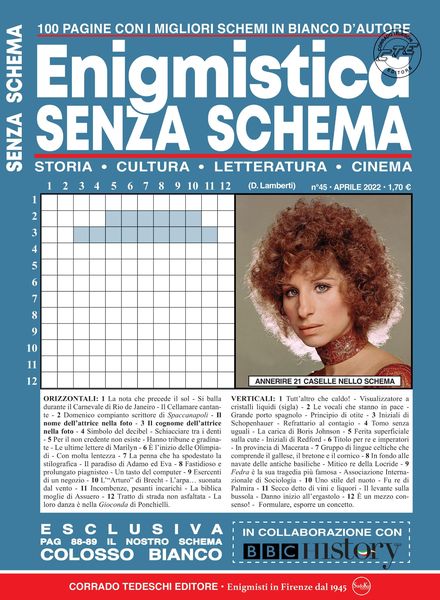 Enigmistica Senza Schema – aprile 2022