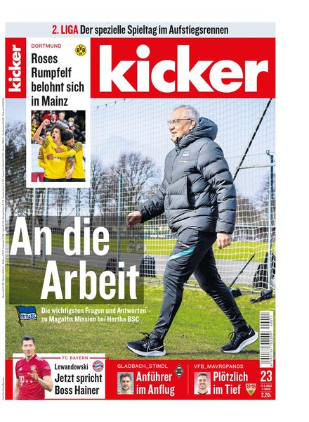 Kicker – 17 Marz 2022