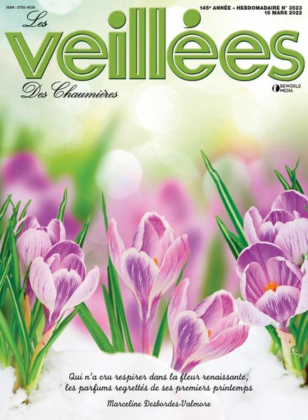 Les Veillees des chaumieres – 16 mars 2022