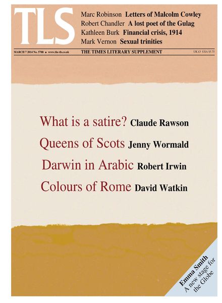 The Times Literary Supplement – 7 March 2014