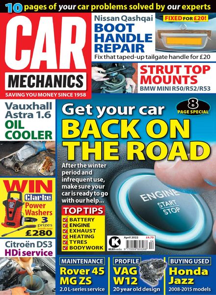 Car Mechanics – April 2022