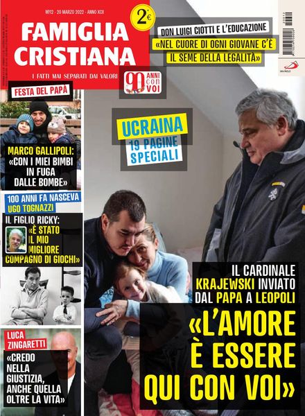Famiglia Cristiana – 20 Marzo 2022