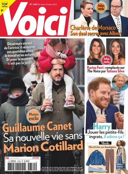 Voici – 18 Mars 2022