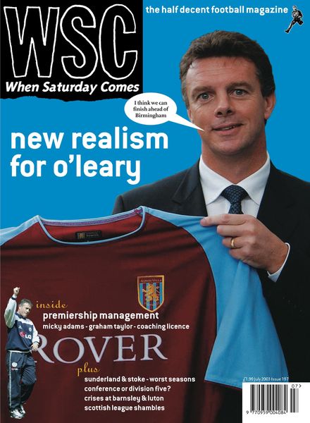 When Saturday Comes – July 2003