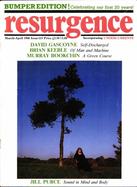 Resurgence & Ecologist – Resurgence 115 – March-April 1986