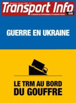 Transport Info – 18 Mars 2022
