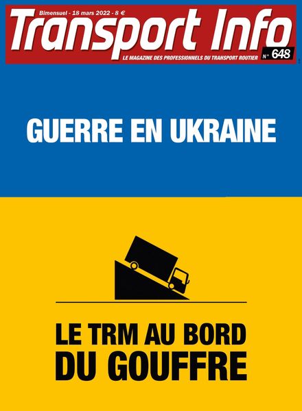 Transport Info – 18 Mars 2022