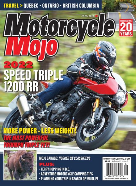 Motorcycle Mojo – April 2022