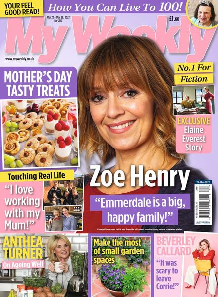 My Weekly – 22 March 2022