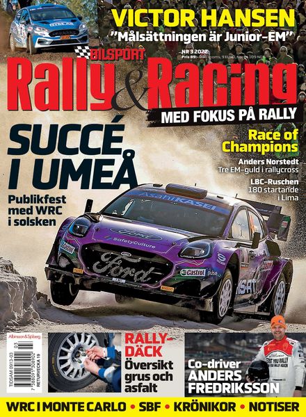 Bilsport Rally & Racing – 24 mars 2022