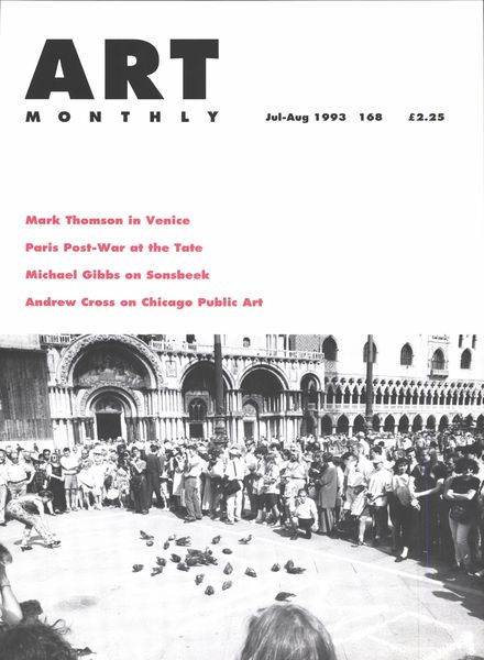Art Monthly – July-August 1993