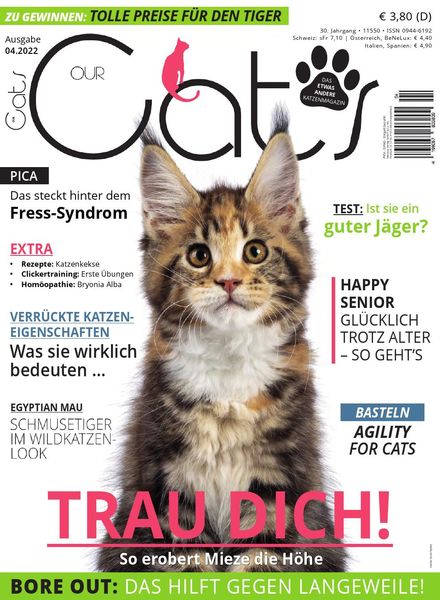 Our Cats – April 2022