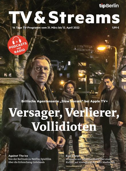 tipBerlin TV & Streams – 29 Marz 2022