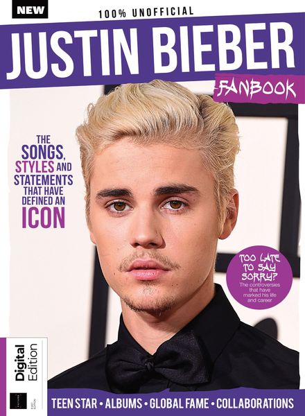 Justin Bieber Fanbook – 30 March 2022