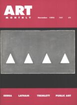 Art Monthly – November 1992