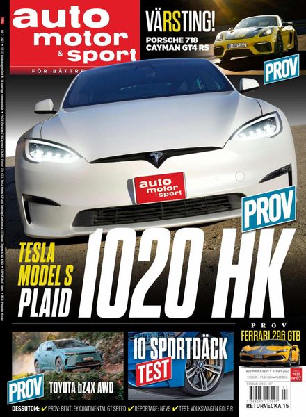 Auto Motor & Sport Sverige – 31 mars 2022