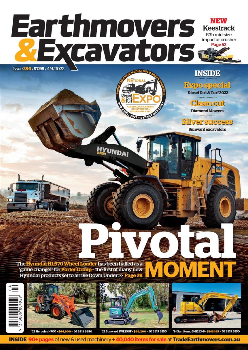 Earthmovers & Excavators – April 2022