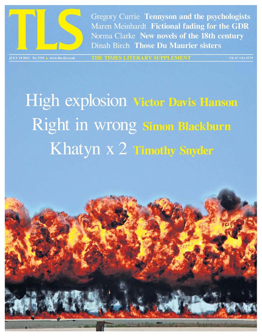 The Times Literary Supplement – 19 July 2013
