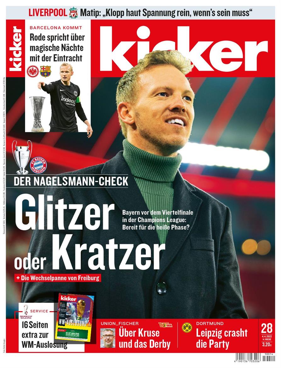 Kicker – 04 April 2022