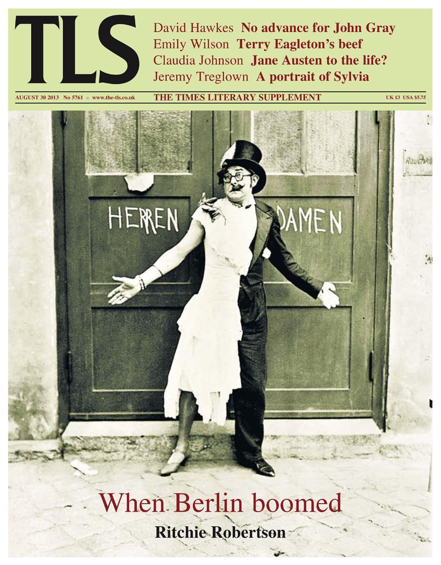 The Times Literary Supplement – 30 August 2013