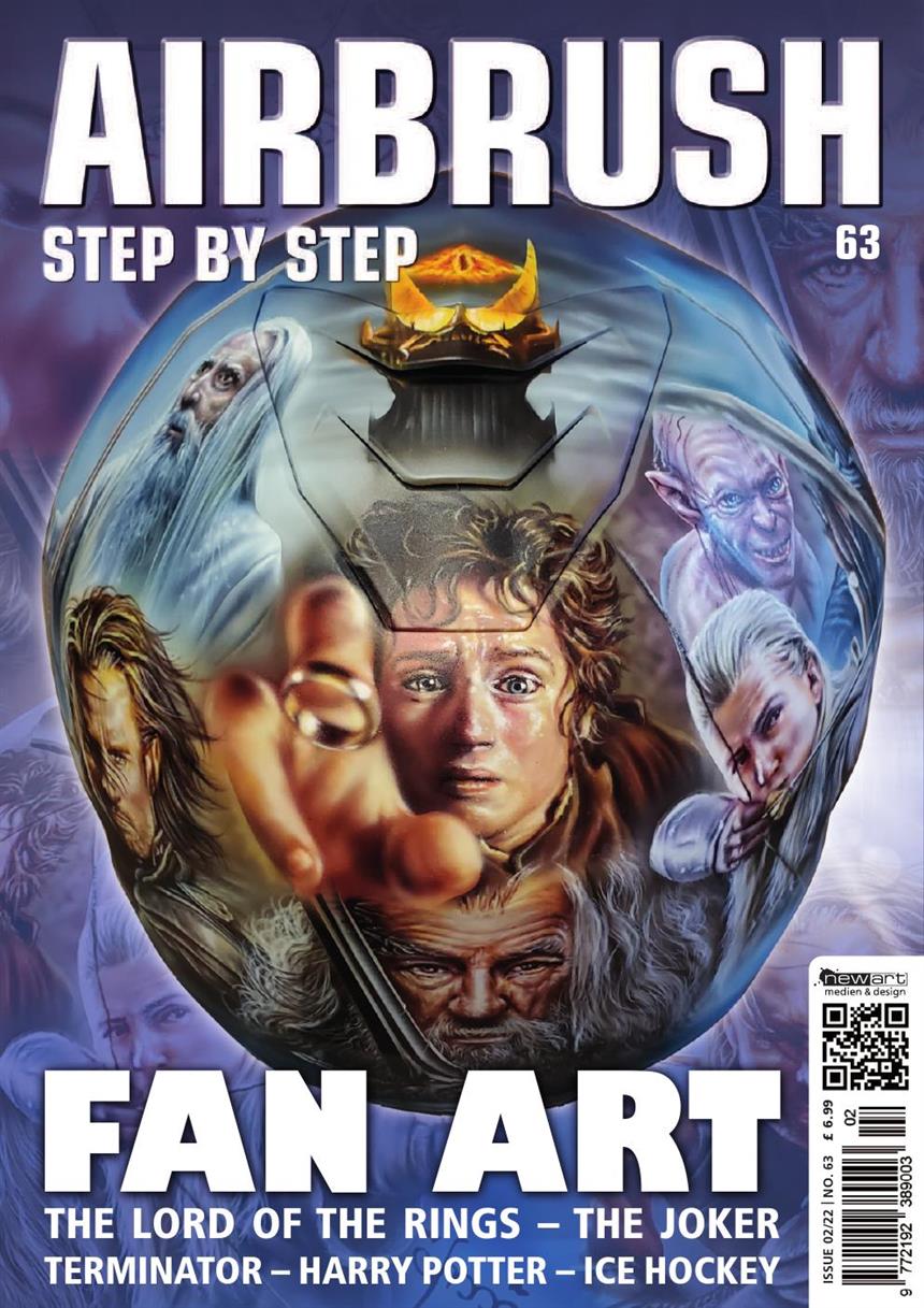 Airbrush Step by Step English Edition – Issue 63 – April 2022