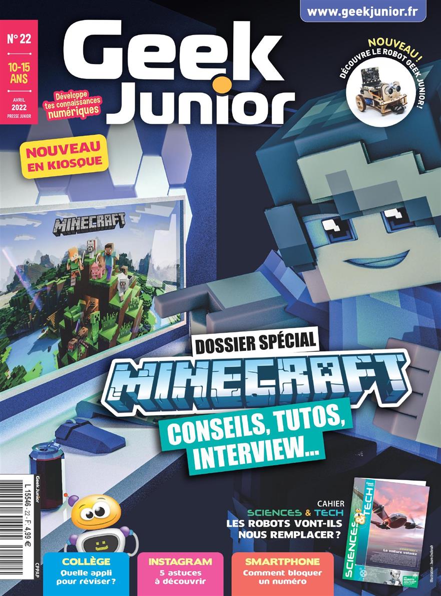 Geek Junior – Avril 2022
