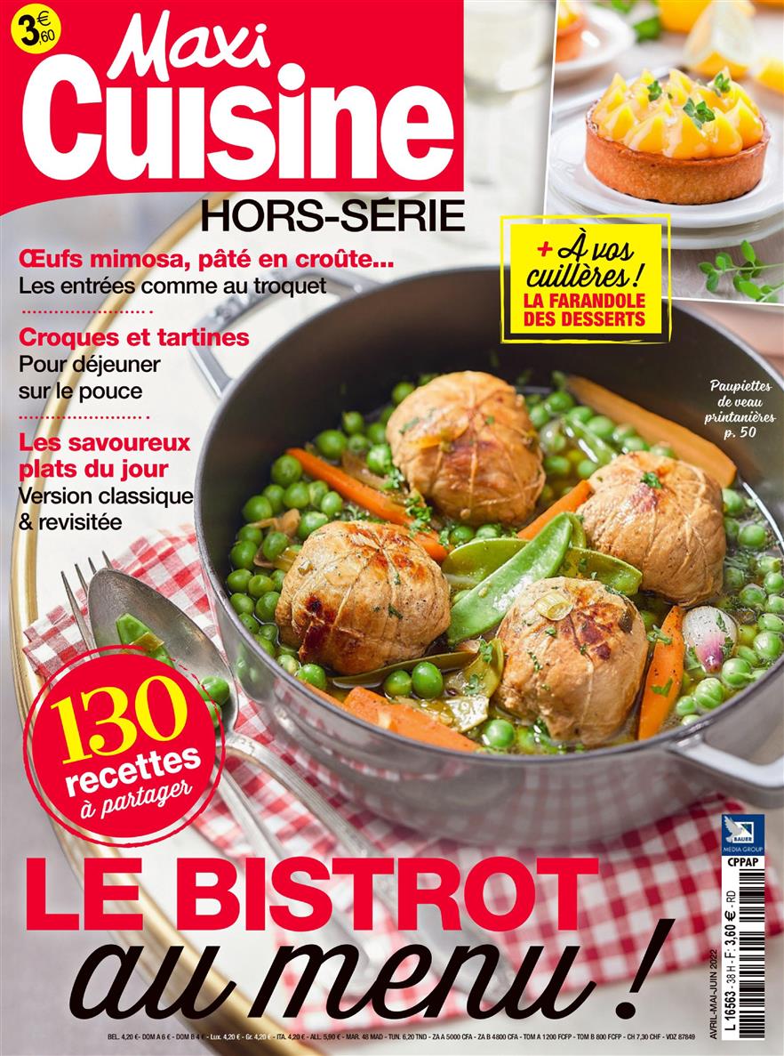 Maxi Cuisine – Hors-Serie – Avril-Juin 2022