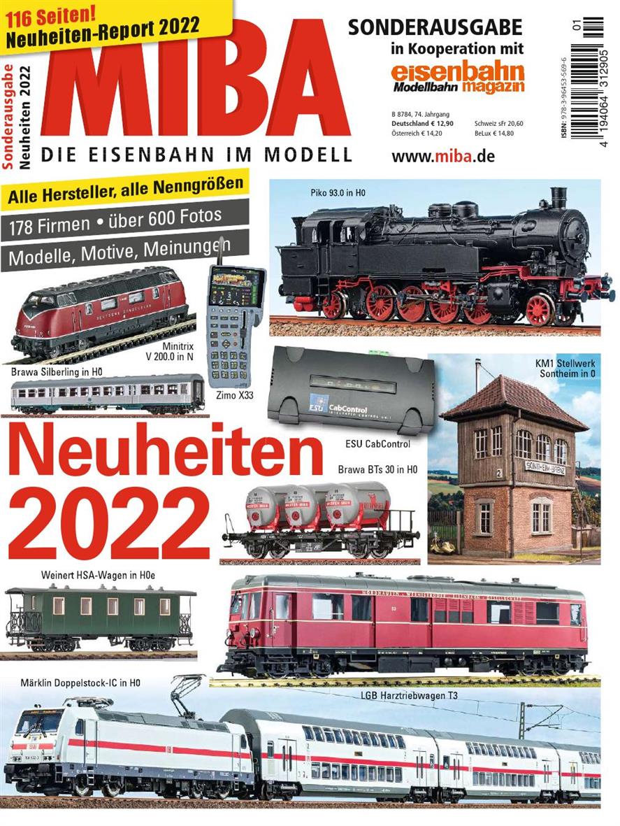 Miba Sonderausgabe – Neuheiten 2022