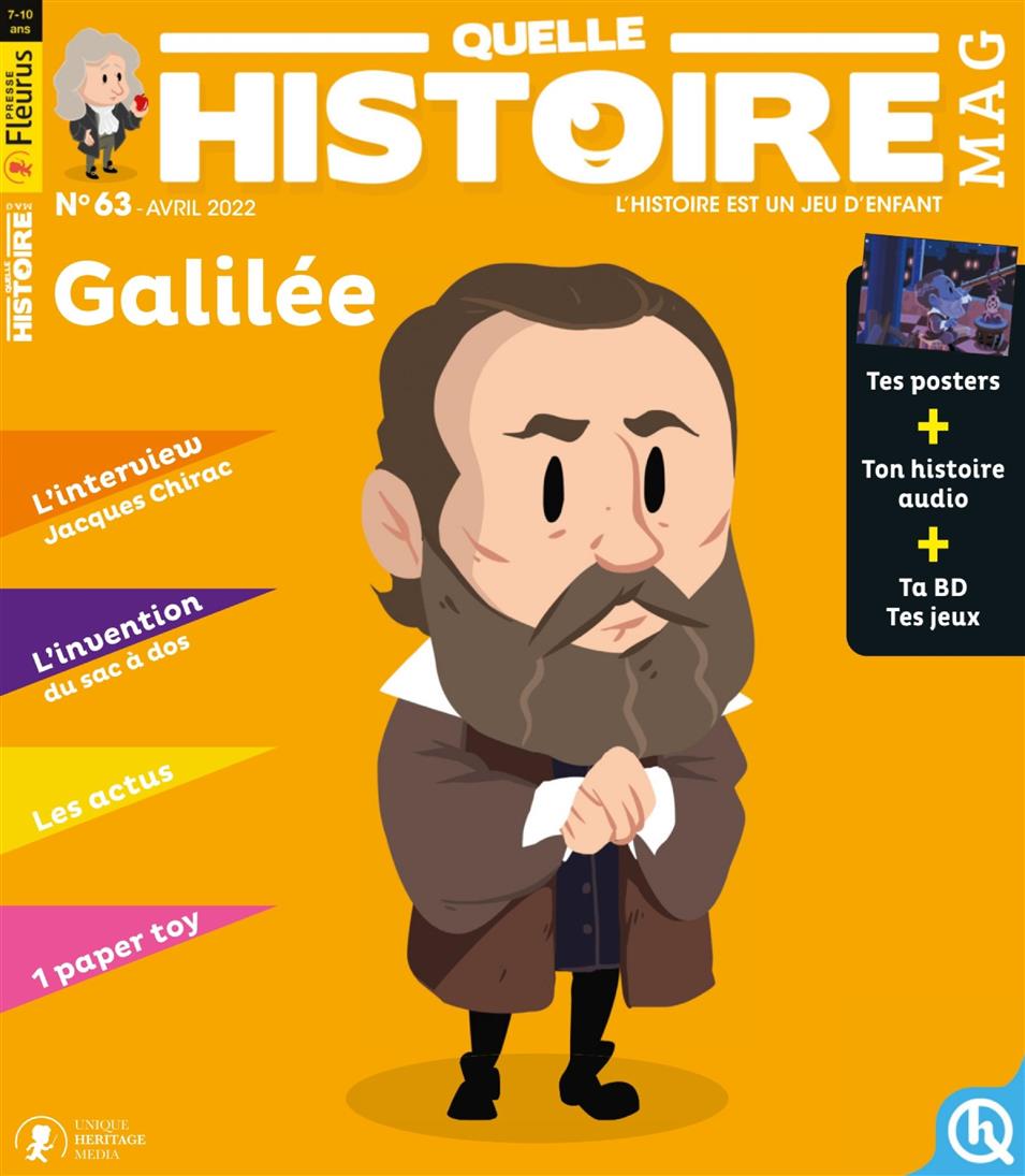 Quelle Histoire Mag – Avril 2022