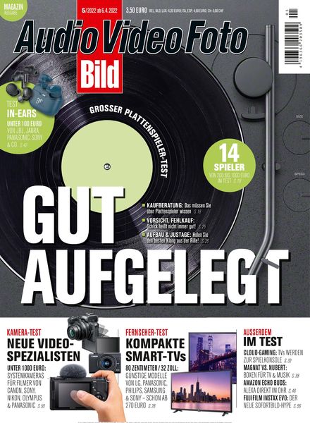 Audio Video Foto Bild – Mai 2022