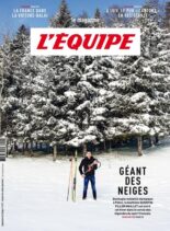 L’Equipe Magazine – 9 Avril 2022