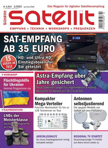 Satellit – April 2022