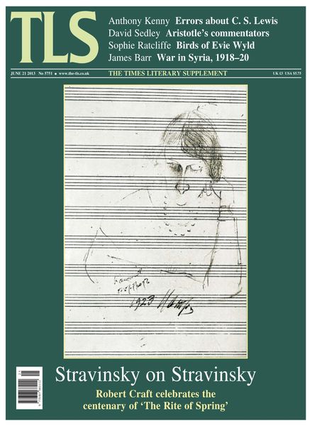 The Times Literary Supplement – 21 June 2013