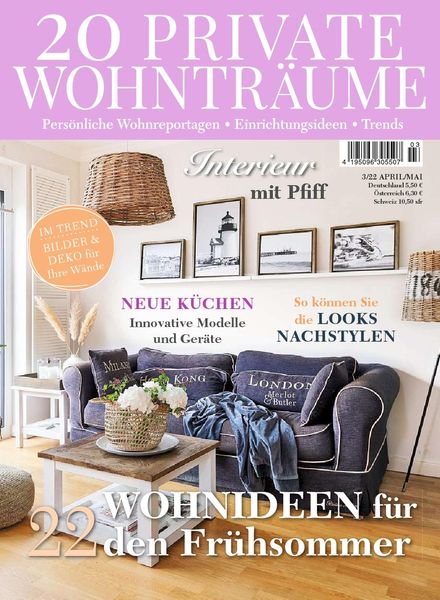 20 Private Wohntraume – April-Mai 2022