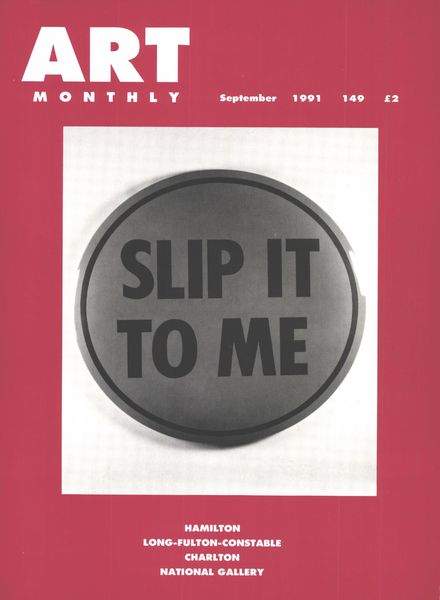 Art Monthly – September 1991
