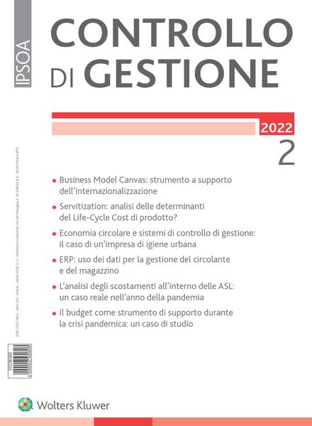Controllo di gestione – Febbraio 2022