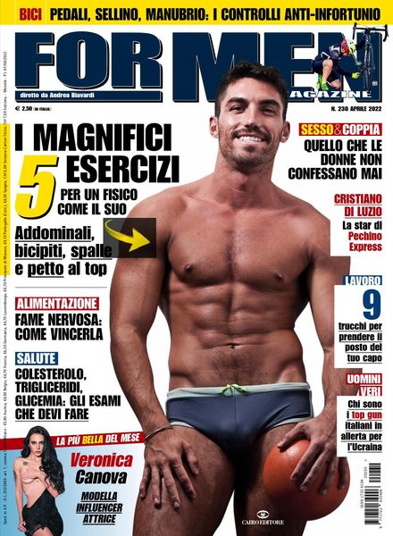 For Men Magazine – Aprile 2022