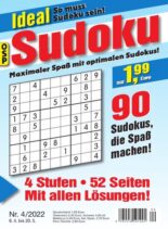 Ideal Sudoku – Nr 4 2022