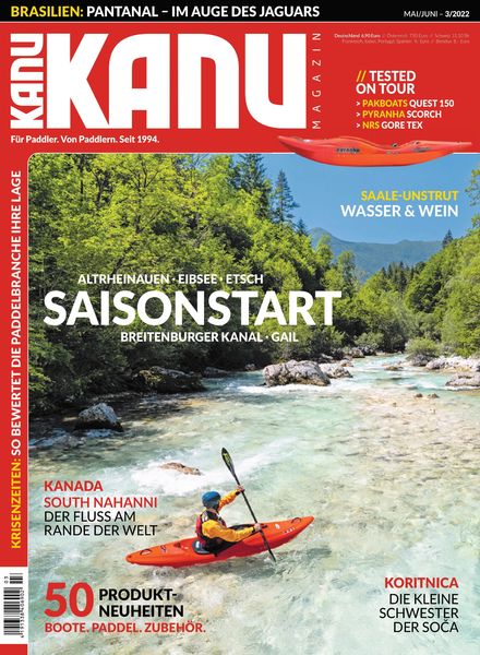 Kanu Magazin – Mai 2022