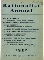 New Humanist – The Rationalist Annual 1952