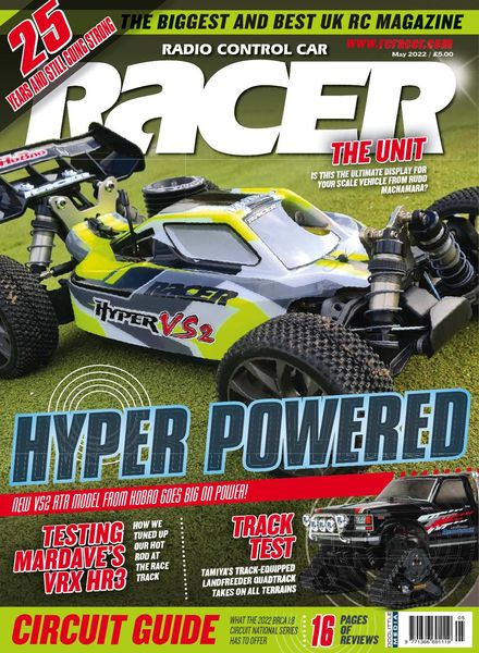 Radio Control Car Racer – May 2022