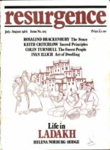 Resurgence & Ecologist – Resurgence 105 – Jul-Aug 1984