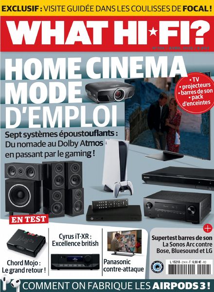 What Hifi France – avril 2022