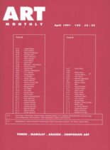 Art Monthly – April 1991