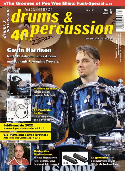 Drums & Percussion – Mai-Juni 2022