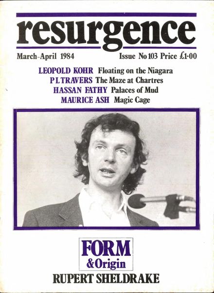 Resurgence & Ecologist – Resurgence 103 – Mar-Apr 1984