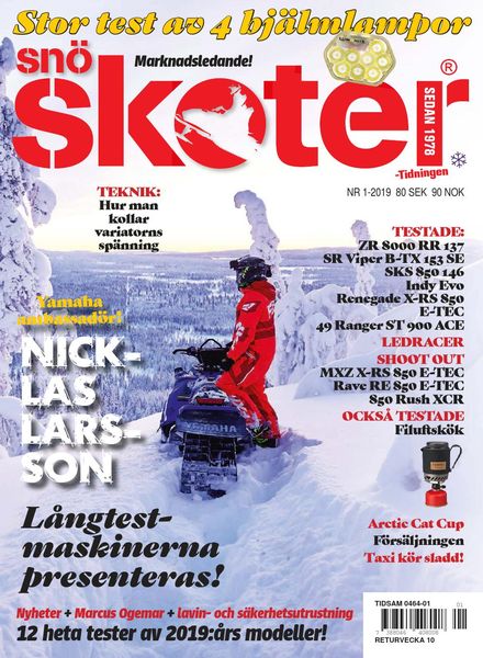 Tidningen Snoskoter – Nr 1 2019