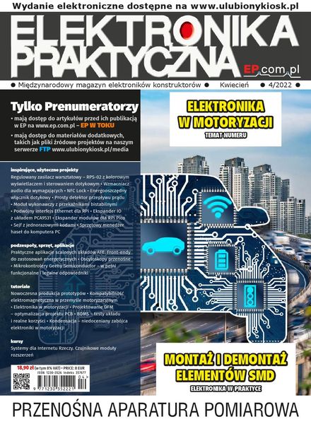 Elektronika Praktyczna – Kwiecien 2022