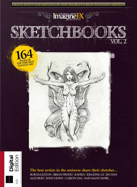 ImagineFX Presents – Sketchbook – Volume 2 2nd Revised Edition – February 2021